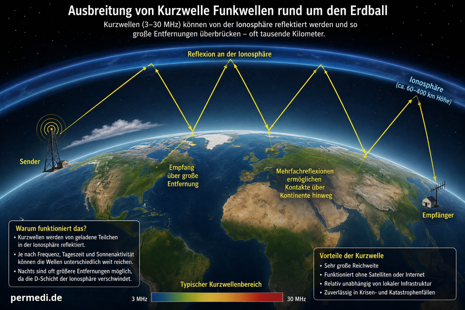kurzwelle ausbreitung