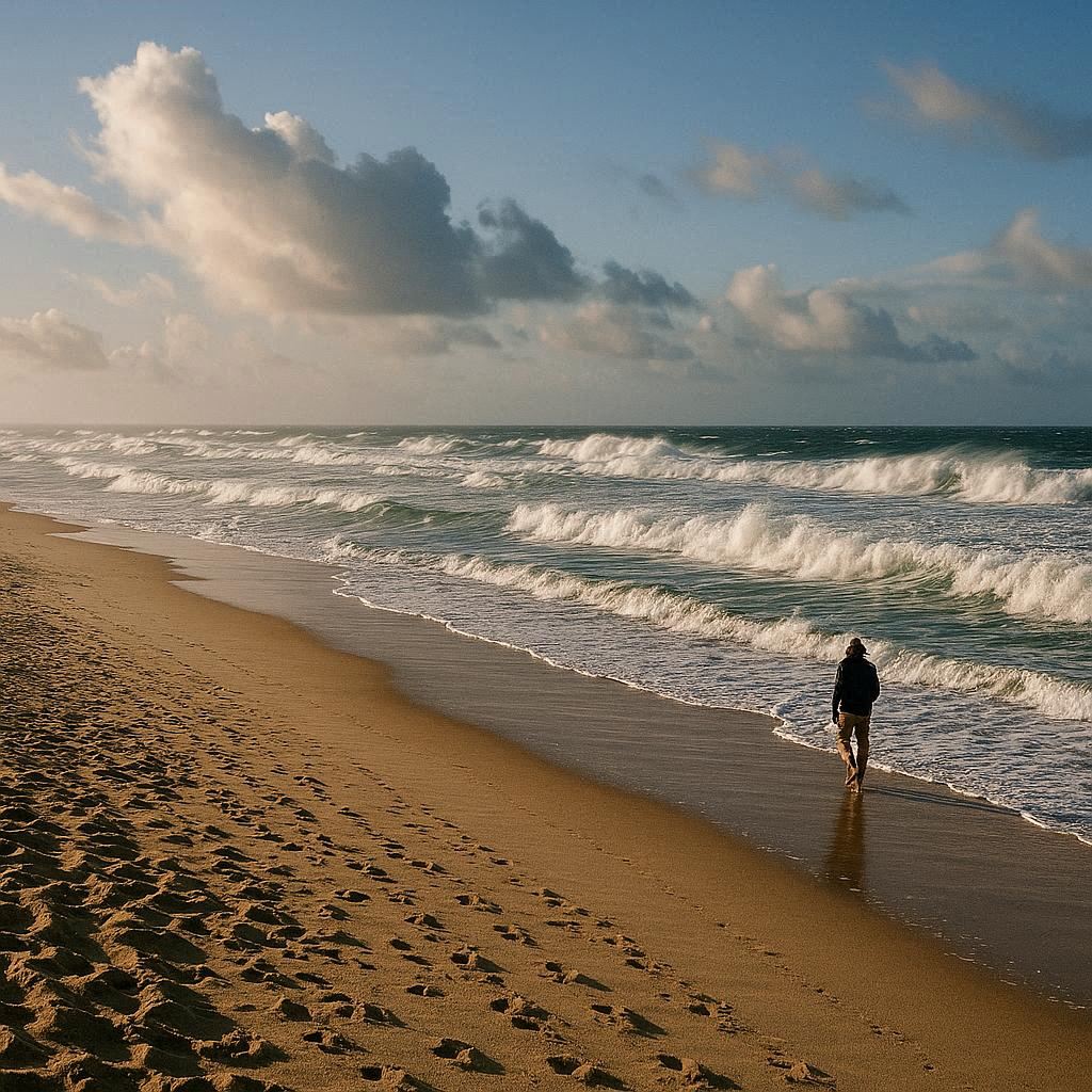 mimizan plage strand frankreich atlantik